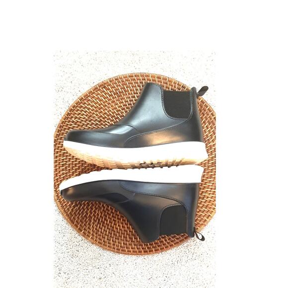 Capelli Pull On Waterproof Rain Boots Elastic Ankle Women Size 10 - Picture 7 of 10